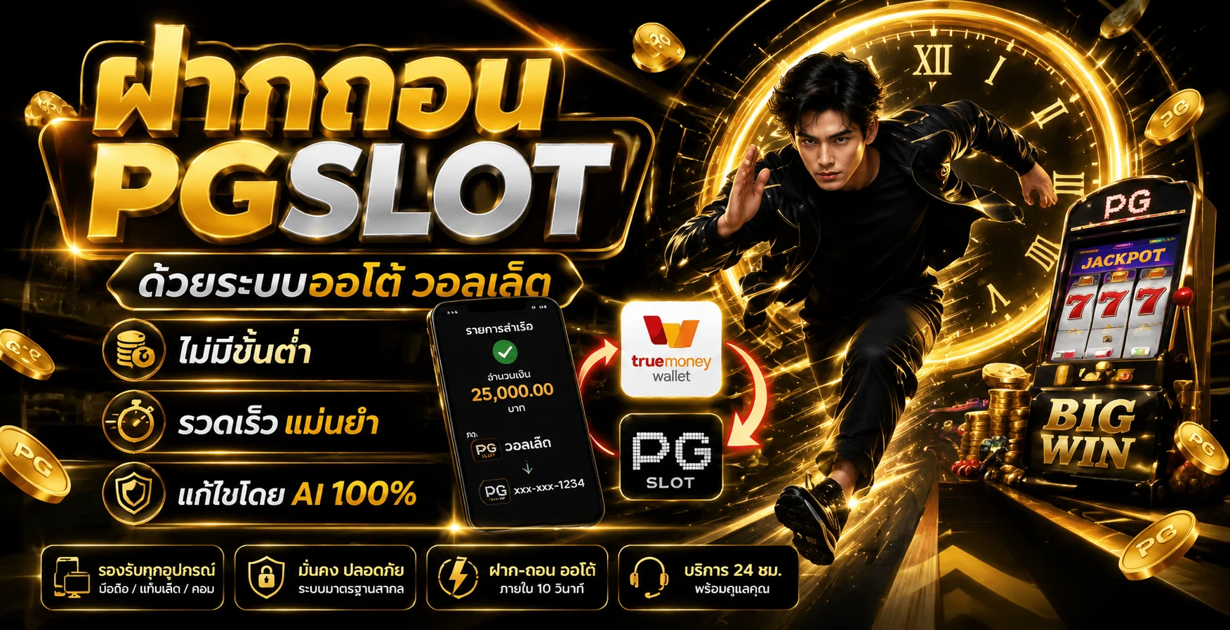 ทดลองเล่นสล็อตฟรี พารวย11 ทุกค่าย PG PP Joker ไม่ต้องฝาก